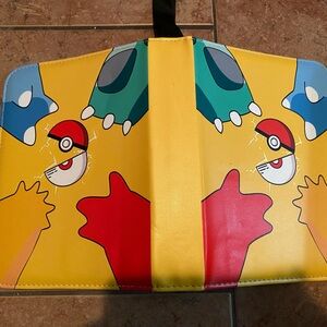 Pokemon Yellow and Red Card Holder
